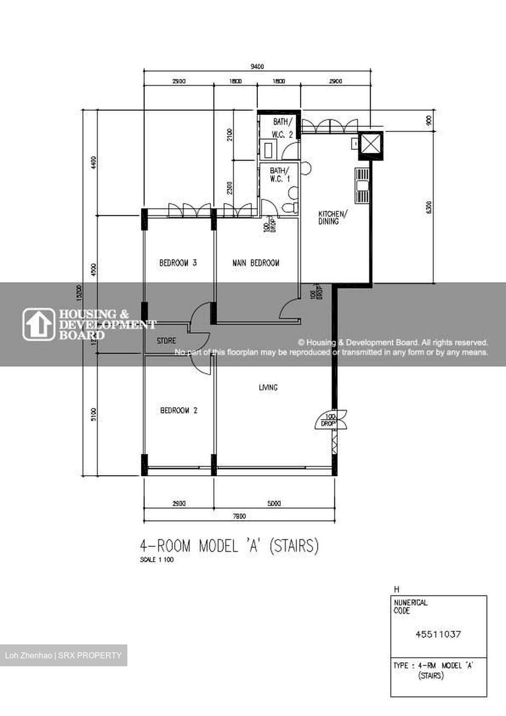 Blk 108 Bukit Batok West Avenue 6 (Bukit Batok), HDB 4 Rooms #589747981
